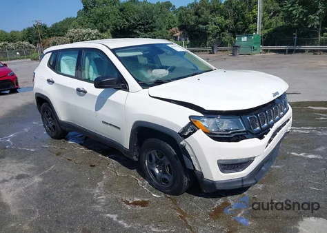 2018 Jeep Compass Sport Fwd z USA, uszkodzony, nr VIN 3C4NJCAB8JT151712